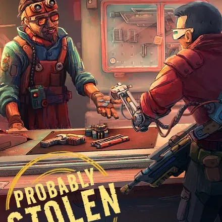 Probably Stolen - Cyberpunk Shopkeeper Sim cover art