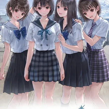 BLUE REFLECTION Quartet cover art