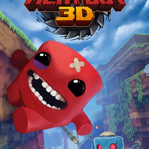Super Meat Boy 3D cover art